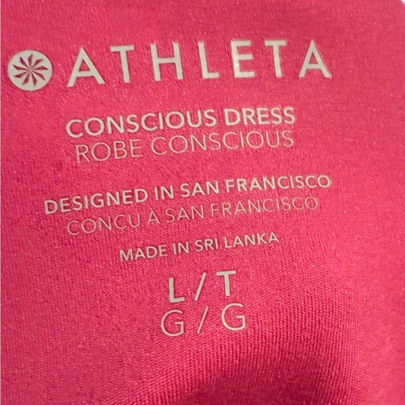 Athleta Conscious Dress, L, Salvia Pink - Picture 8 of 8